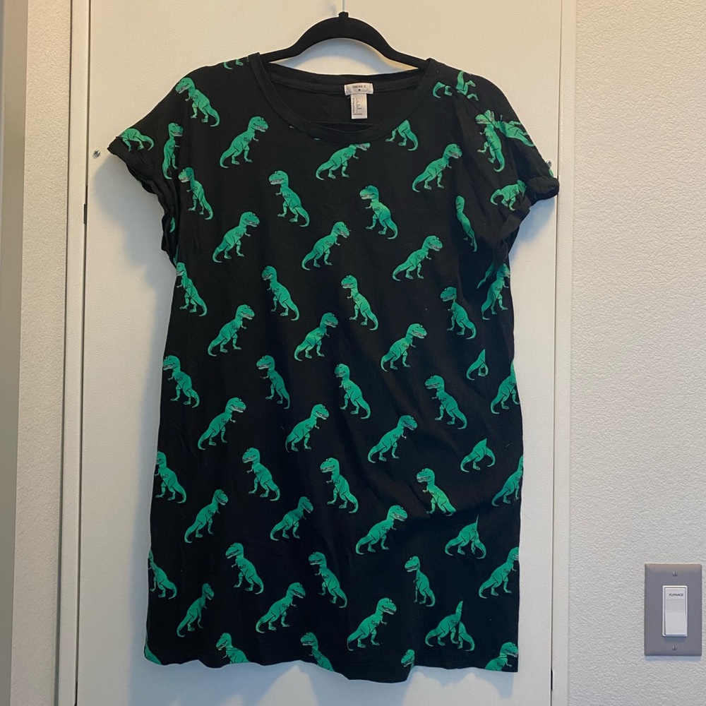 Dinosaur T-Shirt Night Dress